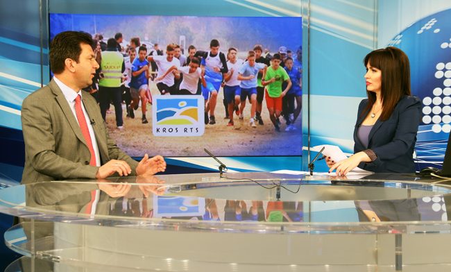 – Start Krosa iz studija RTS (12)-PAJTIC daje znak za start