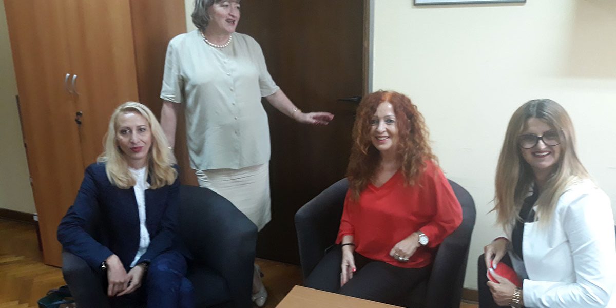 (na slici, s leva u desno: Blaženka Trivunčić, Milka Andrić, Slavica Jašić i Tatjana Popović)