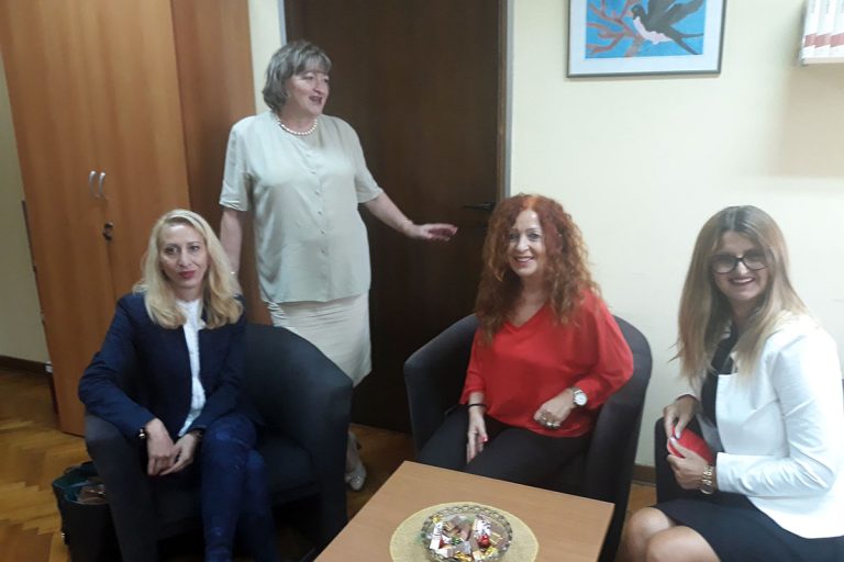 evropske-koordinatorke (na slici, s leva u desno: Blaženka Trivunčić, Milka Andrić, Slavica Jašić i Tatjana Popović)