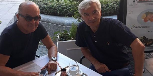 Djordje Djenić (levo) sa Stevanom Kovačevićem Djordje Djenić (levo) sa Stevanom Kovačevićem