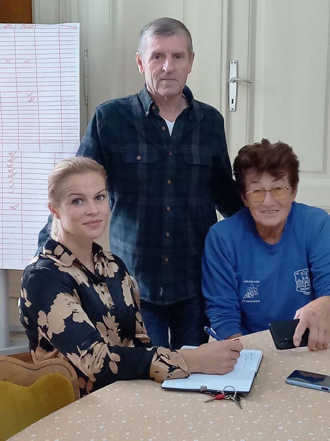 sombor-foto Na slici, s leva u desno: Antonija Nađ, Oto Imre i Mira Trifunov